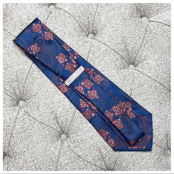 😎Very Striking Garrick Anderson Mens Silk Tie😎 - Picture 3 of 11